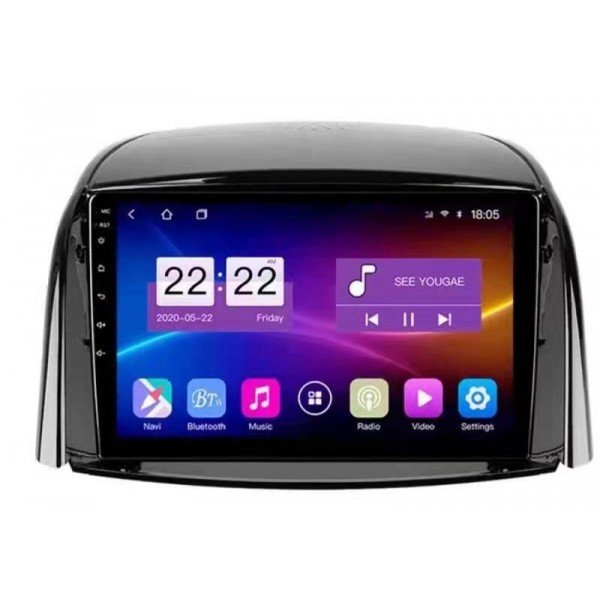 Radio navegador GPS Renault Clio Android TR3718