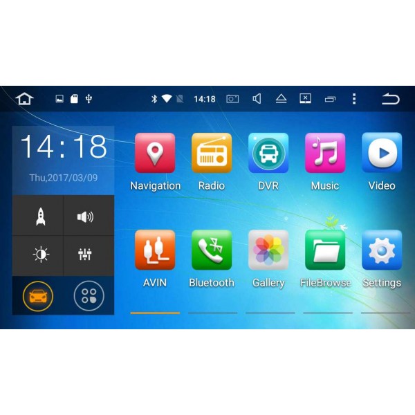 Radio Navegador GPS SsangYong REXTON ANDROID TR3719