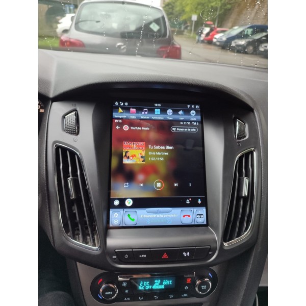 Radio navegador GPS tipo TESLA Ford Focus ANDROID TR2492