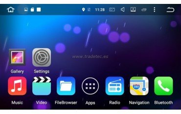 Radio navegador GPS Renault Kangoo Android TR3720