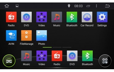 Navegador GPS Android Volvo S40, C40, C30, C70, V50 PX6 TR3722