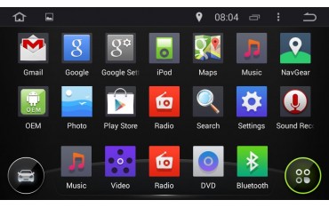 Navegador GPS Android Volvo S40, C40, C30, C70, V50 PX6 TR3722