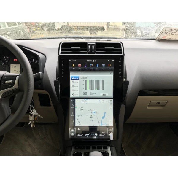 Radio navegador GPS tipo TESLA Land Cruiser VXL ANDROID TR3154