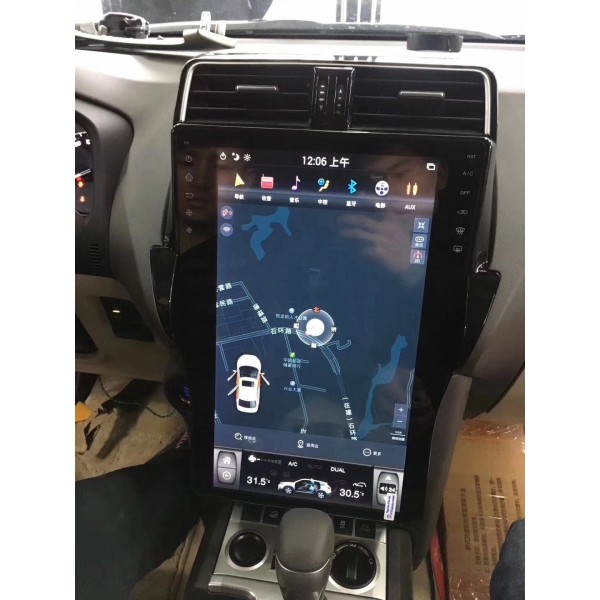Radio GPS head unit Tesla style Land Cruiser VX / VXL from 2018 ANDROID TR3154