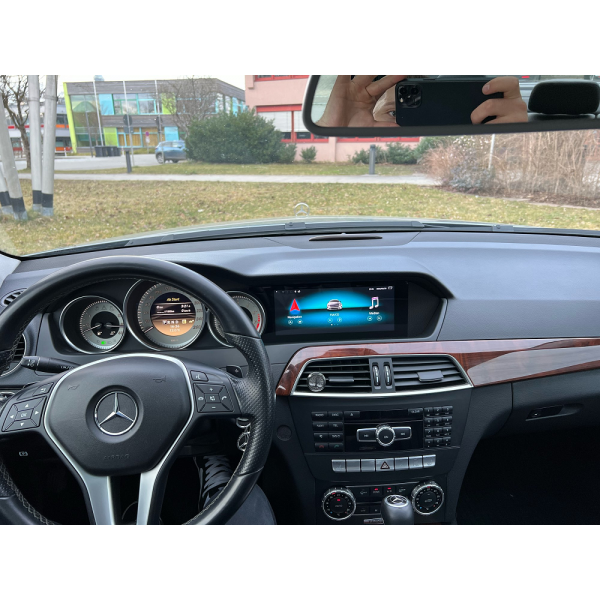 Monitor 8,8" GPS Mercedes C Class W204 4G Android 11 TR3598