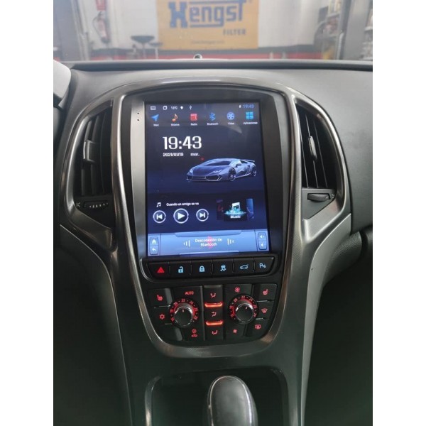 Radio GPS head unit Tesla style Opel Astra J ANDROID TR2858
