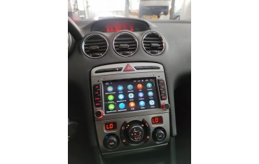 Radio navegador GPS Peugeot 308 / 408 plata Android 10 TR2833