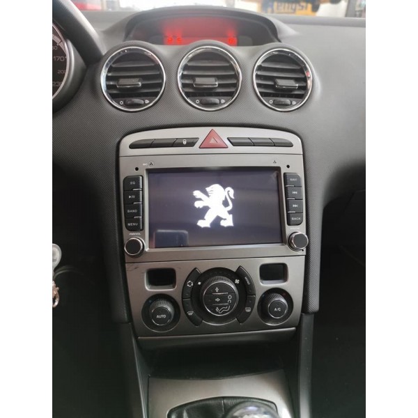 Radio navegador GPS Peugeot 308 / 408 plata Android 10 TR2833