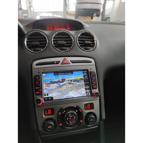 Radio navegador GPS Peugeot 308 / 408 plata Android 10 TR2833