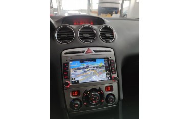 Radio navegador GPS Peugeot 308 / 408 plata Android 10 TR2833