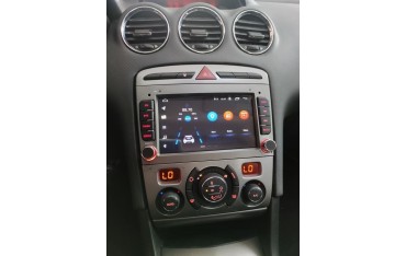 Radio navegador GPS Peugeot 308 / 408 plata Android 10 TR2833