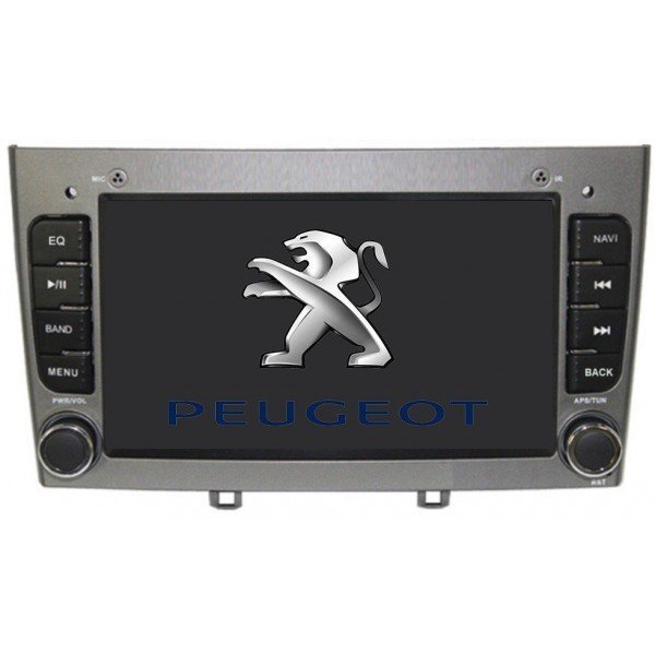 Radio navegador GPS Peugeot 308 / 408 plata Android 10 TR2833
