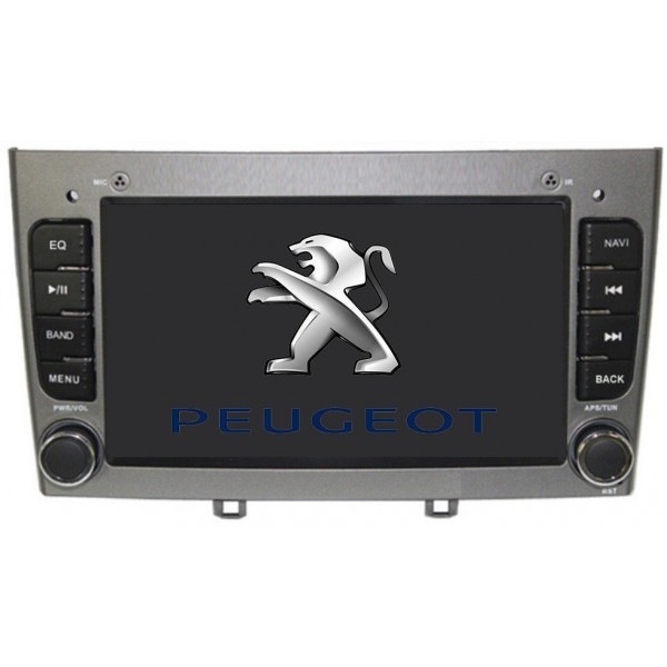 Radio navegador GPS Peugeot 308 / 408 plata Android 10 TR2833