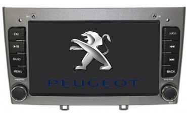 Radio navegador GPS Peugeot 308 / 408 plata Android 10 TR2833