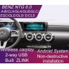 Módulo Android 11 pantalla original Mercedes Benz sistema NTG6 TR3733