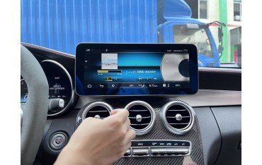 Pantalla 12.5" GPS Mercedes Benz Clase C W205 & GLC X253 & Clase V W447 8GB RAM Android 4G TR3663