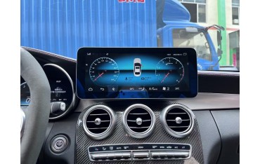Head unit 12.5" GPS Benz C Class W205 & GLC X253 & V Class W447 8GB RAM Android TR3663