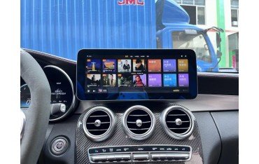 Pantalla 12.5" GPS Mercedes Benz Clase C W205 & GLC X253 & Clase V W447 8GB RAM Android 4G TR3663