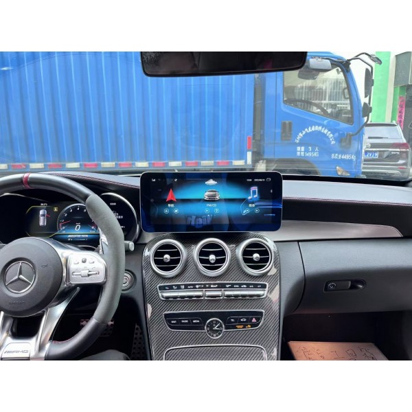 Head unit 12.5" GPS Benz C Class W205 & GLC X253 & V Class W447 8GB RAM Android TR3663