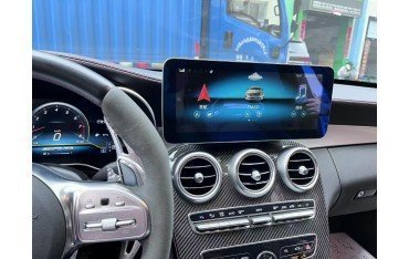 Pantalla 12.5" GPS Mercedes Benz Clase C W205 & GLC X253 & Clase V W447 8GB RAM Android 4G TR3663
