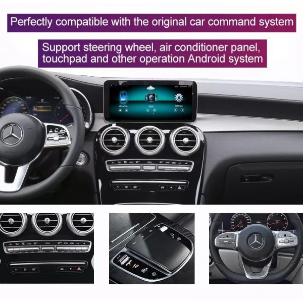 Android module Mercedes Benz Class C / E / S / G / CLS 2016 - 2019 NTG5.5 Android 11 original screen TR3735