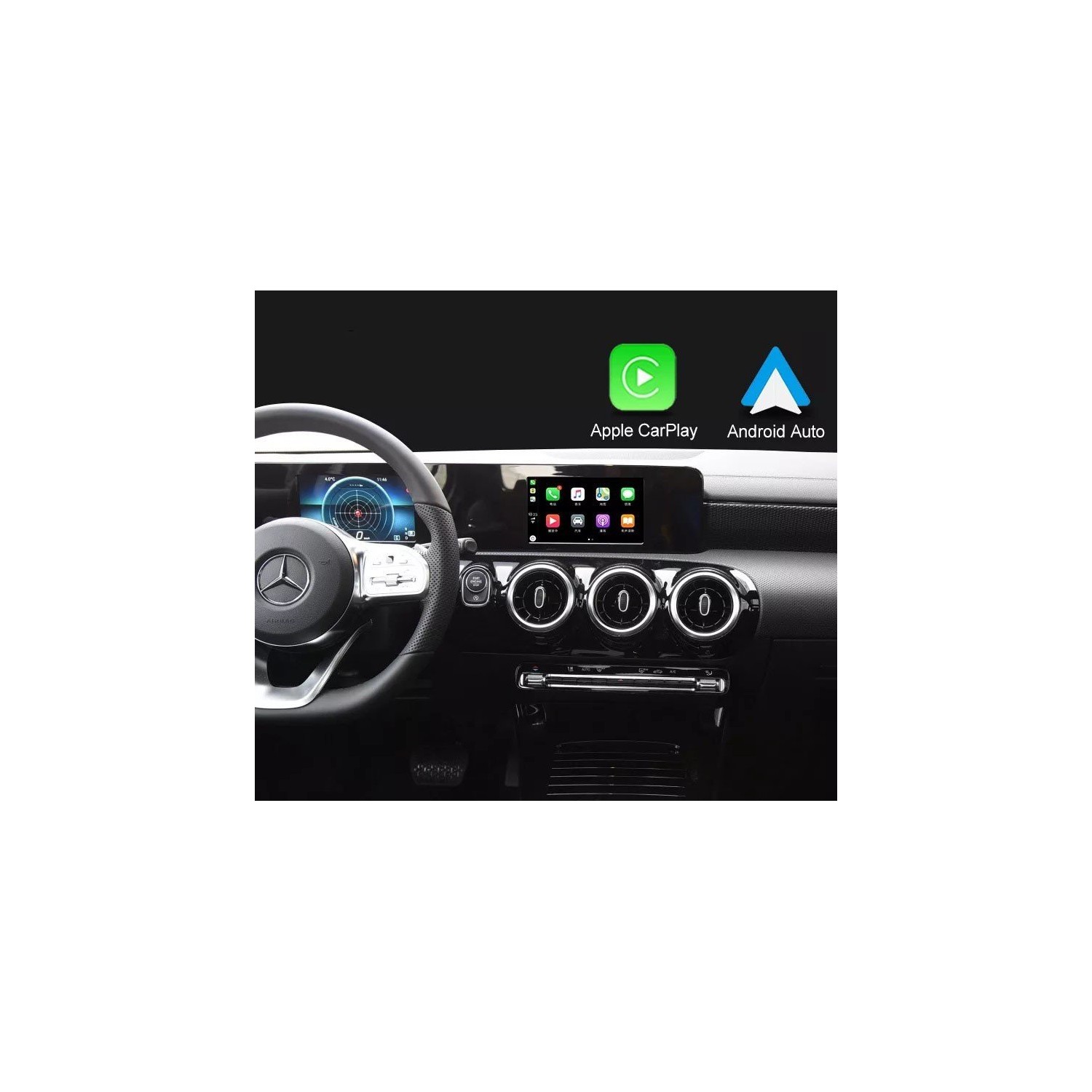 Android module for Mercedes Benz E-Class NTG5.5. Android 11 on original screen TR3736