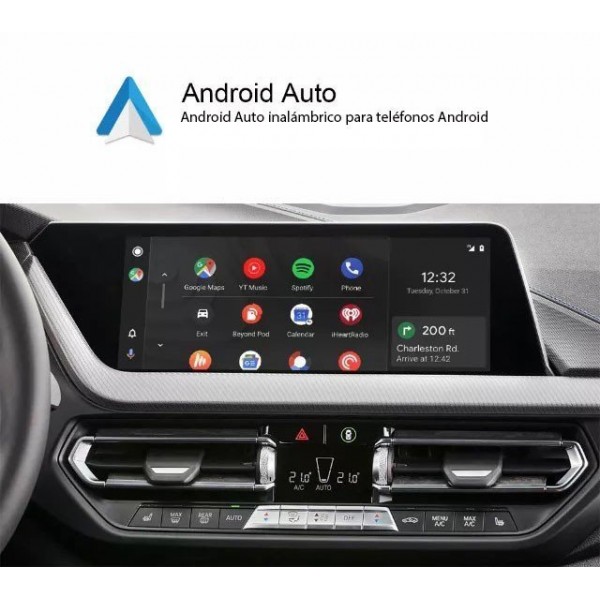 Módulo Android BMW ID7. Añade Android 11 a la pantalla original TR3737