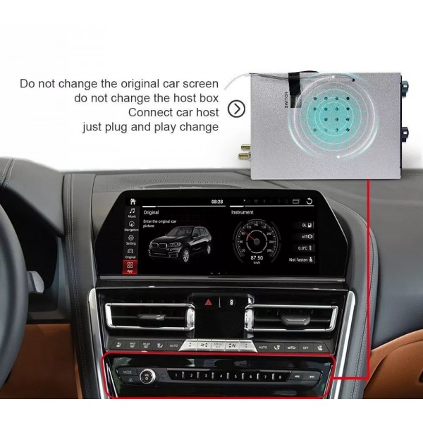BMW ID7 Android module. Add Android 11 to the original screen TR3737
