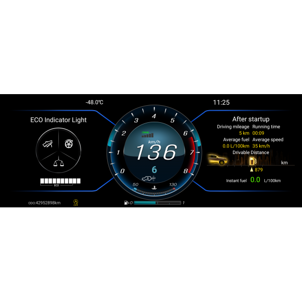 Digital cockpit Land Cruiser Prado TR3742