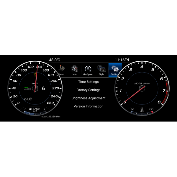 Pantalla cuadro mandos digital Land Cruiser Prado TR3742