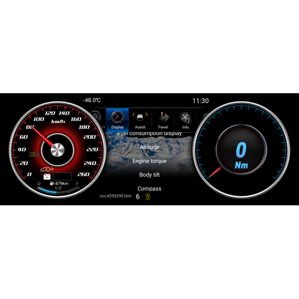 Digital cockpit Land Cruiser Prado TR3742