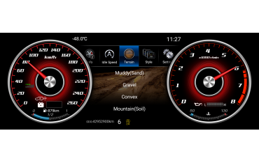 Pantalla cuadro mandos digital Land Cruiser TR3743