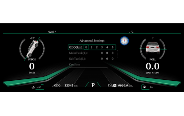 Digital cockpit Nissan Patrol / Infiniti QX80 TR3744