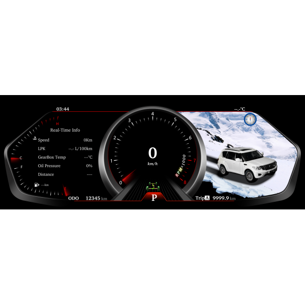 Pantalla cuadro mandos digital Nissan Patrol / Infiniti QX80 TR3744