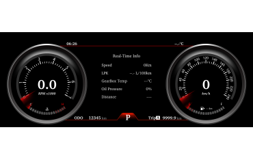 Digital cockpit Nissan Patrol / Infiniti QX80 TR3744