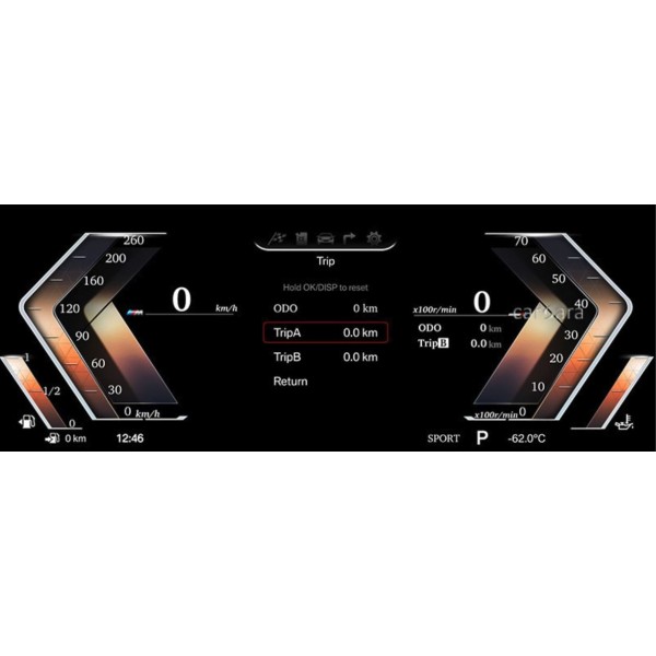 Digital cockpit BMW 3 / 4 Series F30 F31 F32 F33 F34 F36 NBT TR3745