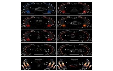 Digital cockpit BMW 5 / 6 / 7 Series CIC / NBT TR3746