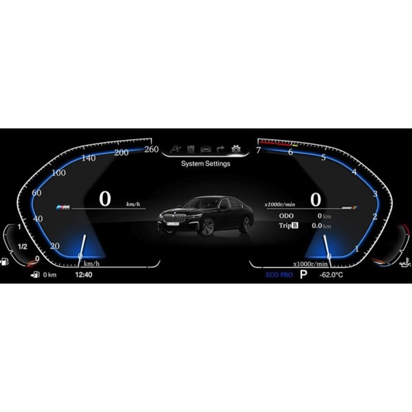 Digital cockpit BMW 5 Series E60 CCC (2004 - 2009) TR3751