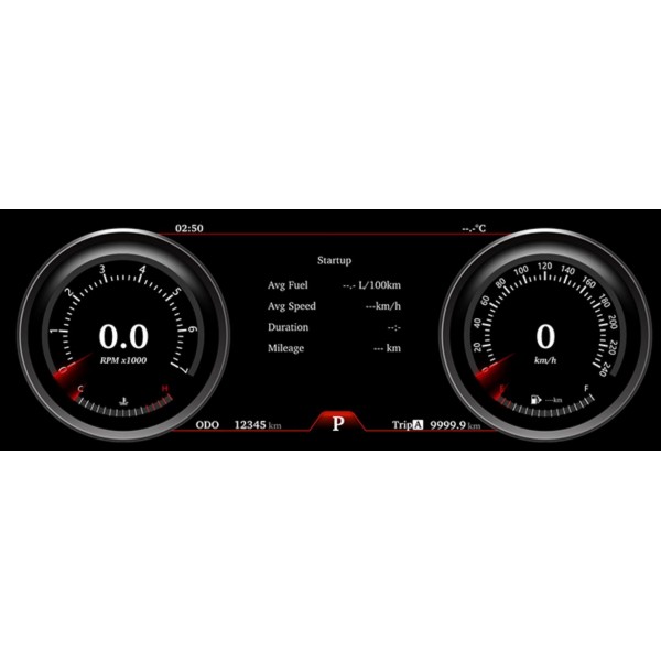Pantalla cuadro mandos digital Jeep Wrangler TR3755