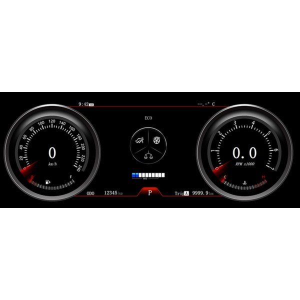 Digital cockpit Jeep Wrangler (2011 - 2017) TR3755