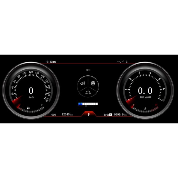 Pantalla cuadro mandos digital Jeep Wrangler TR3755