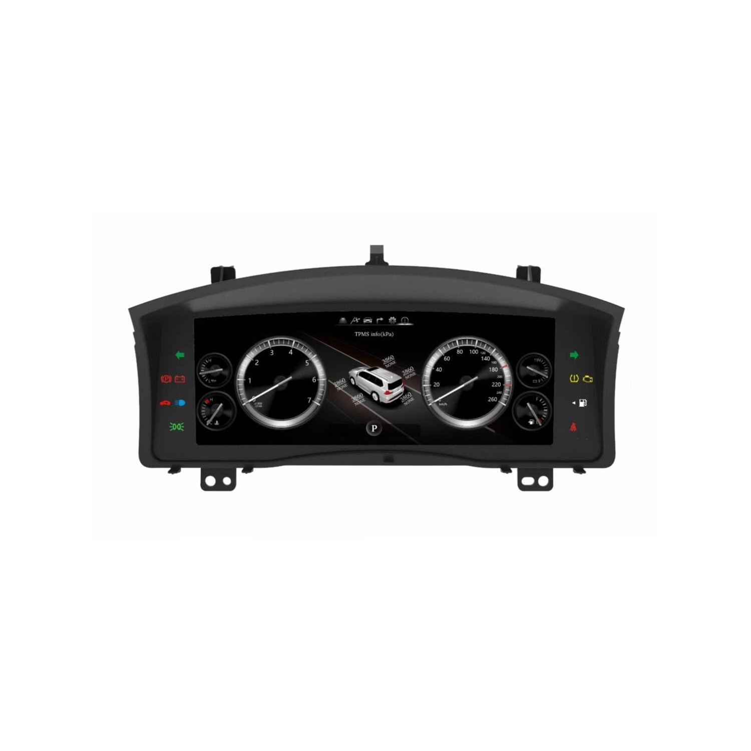 Digital cockpit Lexus LX570 2007-2015 TR3756