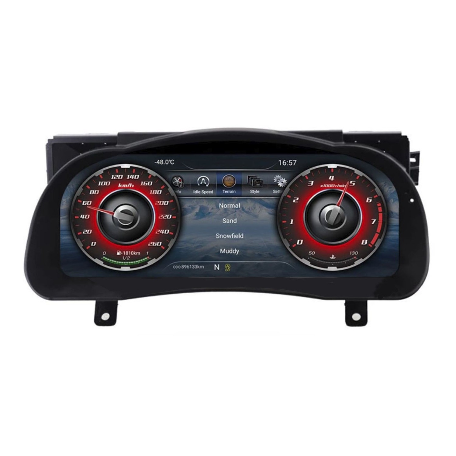 Digital cockpit Highlander 2015-2022 TR3757