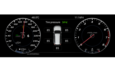 Pantalla cuadro mandos digital Highlander 2015-2022 TR3757