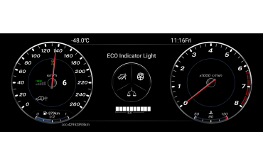 Digital cockpit Highlander 2015-2022 TR3757