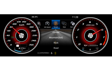 Pantalla cuadro mandos digital Highlander 2015-2022 TR3757