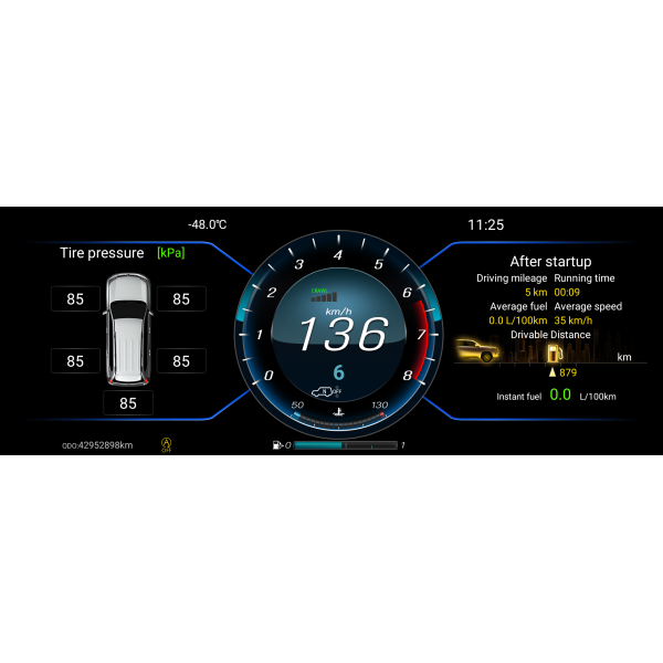 Pantalla cuadro mandos digital Toyota Rav4 (2017 - 2020) TR3758
