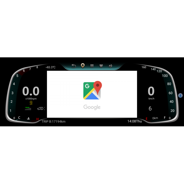 Pantalla cuadro mandos digital Toyota Rav4 (2017 - 2020) TR3758