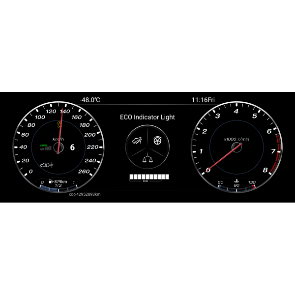 Pantalla cuadro mandos digital Toyota Rav4 (2017 - 2020) TR3758
