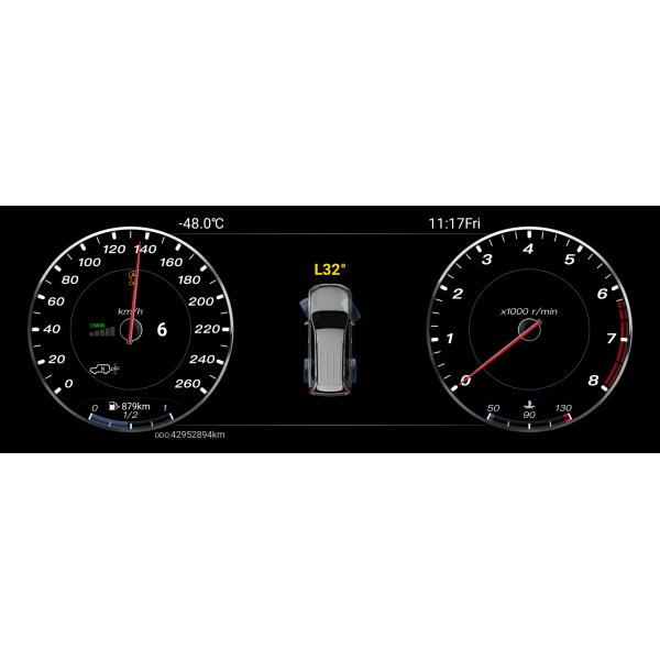 Pantalla cuadro mandos digital Toyota Rav4 (2017 - 2020) TR3758